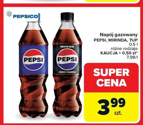 Napój gazowany Mirinda promocja w Carrefour Market