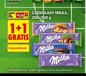 Czekolada Milka promocja w Biedronka