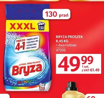 Proszek Bryza 8,45kg promocja w Selgros