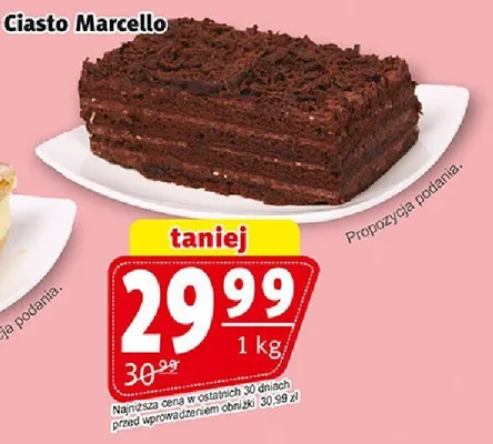 Ciasto Marcello promocja w Prim Market
