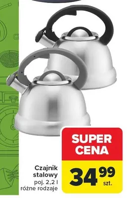 Czajnik ze stali nierdzewnej promocja w Carrefour