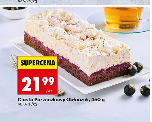 Ciasto Porzeczkowy Obłoczek promocja w Biedronka