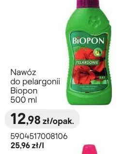 Nawóz do pelargonii promocja w Castorama