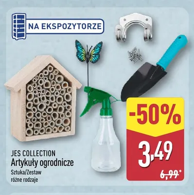 Artykuły ogrodnicze Jes Collection promocja w Aldi