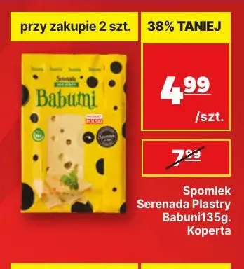 Ser Babuni w plastrach koperta Serenada promocja w API Market