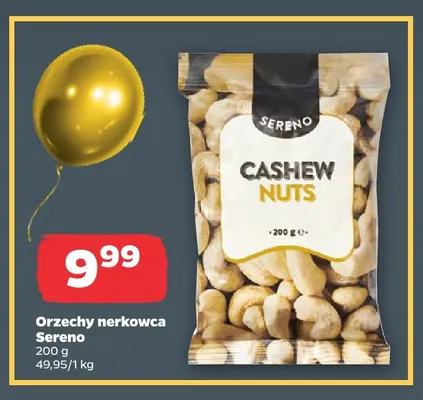 Orzechy nerkowca Sereno promocja w Netto