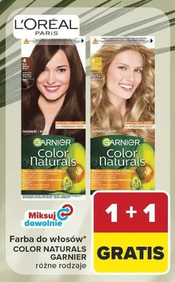 Farba do włosów Garnier Color Naturals promocja w Carrefour