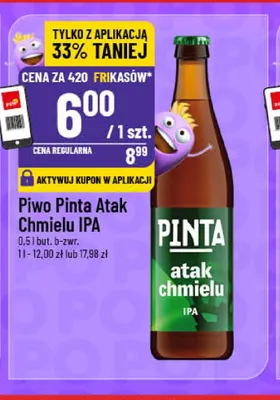 Piwo Pinta Atak Chmielu IPA promocja w POLOmarket