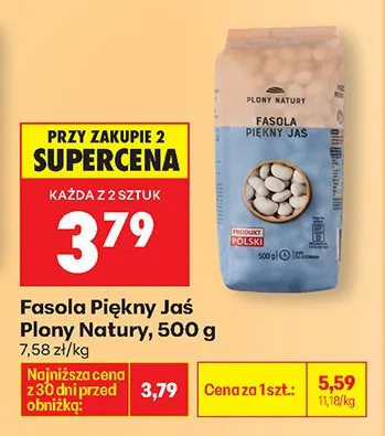 Fasola piękny jaś promocja w Biedronka