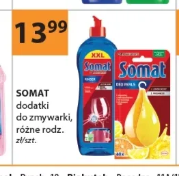 Dodatki do zmywarki Somat promocja w Drogerie Laboo