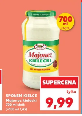 Majonez Kielecki promocja w Kaufland