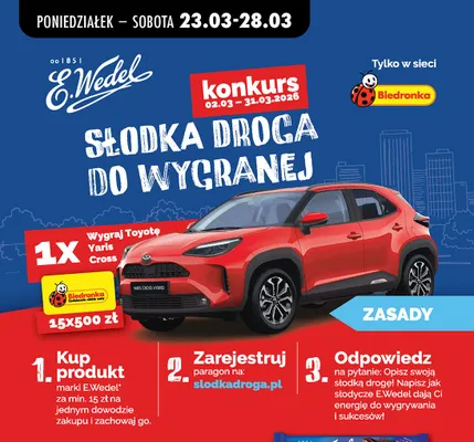 Od poniedziałku, strona 64 promocja w Biedronka