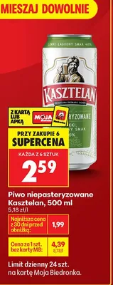 Piwo promocja w Biedronka