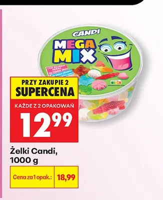 Żelki Candi promocja w Biedronka