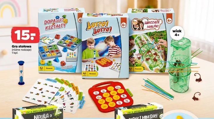 Gra stołowa Skaczące małpki promocja w Netto