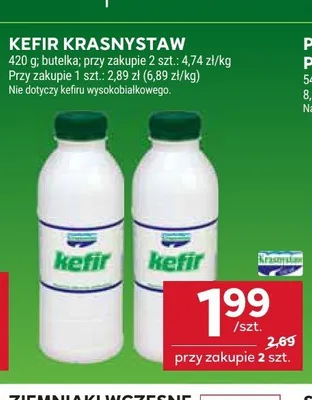 Kefir Krasnystaw promocja w Stokrotka
