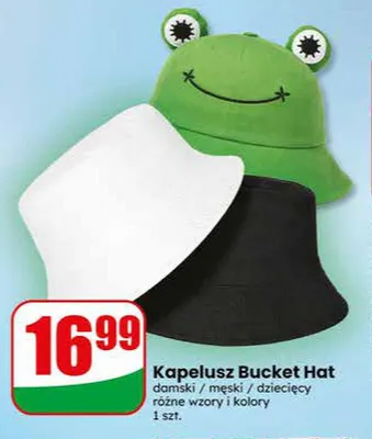 Kapelusz Bucket Hat męski promocja w Dino