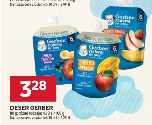 Deser różne rodzaje promocja w Stokrotka