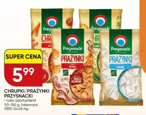 Prażynki Przysnacki o smaku bekonowym promocja w Chata Polska