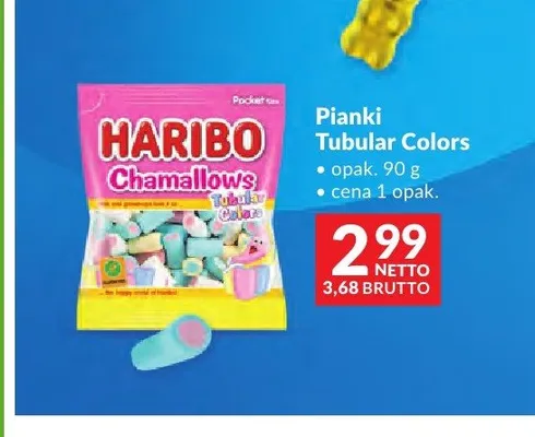 Pianki Haribo Chamallows Tubular Colors promocja w Makro