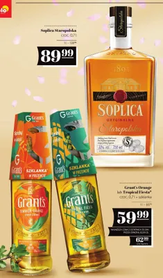 Whisky Grant's Tropical Fiesta promocja w POLOmarket