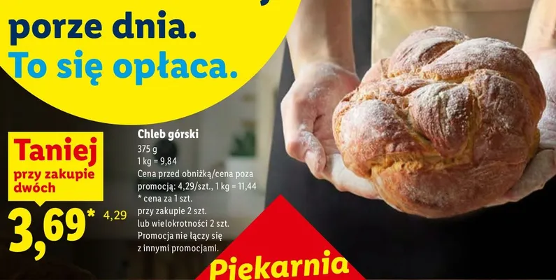 Chleb górski promocja w Lidl