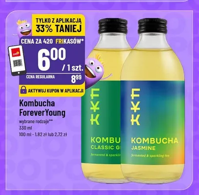 Kombucha ForeverYoung Classic Green promocja w POLOmarket