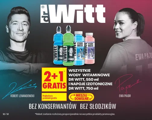 Woda witaminowa promocja w Biedronka