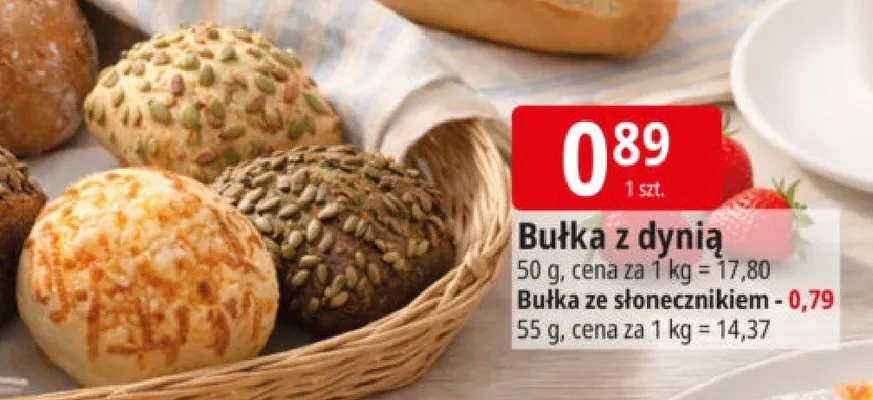 Bułka z serem promocja w Leclerc