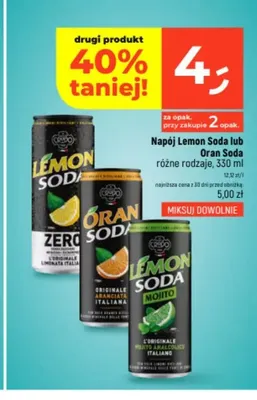 Napój Oran Soda promocja w Dealz