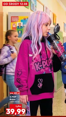 Bidon K-POP promocja w Kaufland