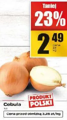 Cebula promocja w Supeco
