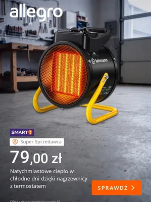 Nagrzewnica z termostatem Lehmann promocja w Allegro
