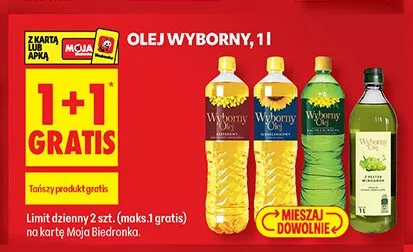 Olej Wyborny promocja w Biedronka