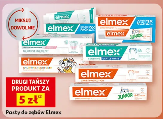 Pasta do zębów Elmex promocja w Auchan