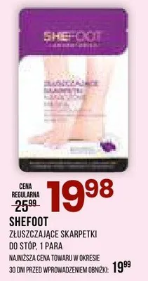 Zmiękczające scrabpetki do stóp. 1 para promocja w Drogerie Natura