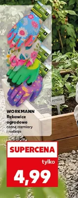 Rękawice ogrodowe różne rozmiary i rodzaje promocja w Kaufland