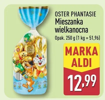 Mieszanka wielkanocna promocja w Aldi