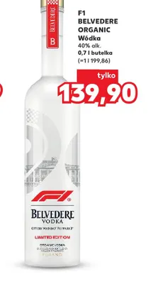 Wódka F1 Belvedere Organic promocja w Kaufland