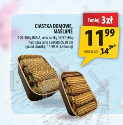 Ciastka Maślane Basia promocja w Arhelan