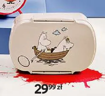 Lunchbox Moomin beżowy promocja w Empik