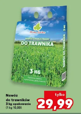 Nawóz do trawników Prima Garden promocja w Kaufland