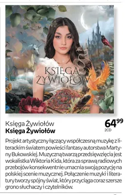 Płyta 2CD Księga Żywiołów Księga promocja w Empik
