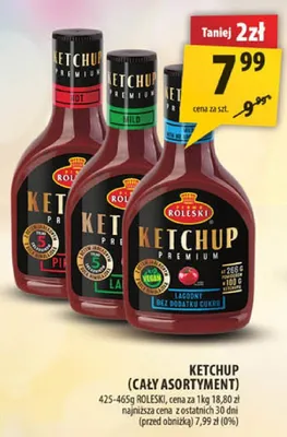 Ketchup (cały asortyment) promocja w Arhelan
