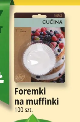 Foremki na muffinki Cučina promocja w Leclerc