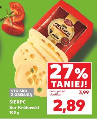 Ser królewski promocja w Kaufland