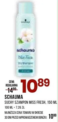Suchy szampon Mist Fresh promocja w Drogerie Natura