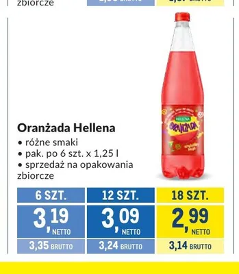 Oranżada Hellena promocja w Makro