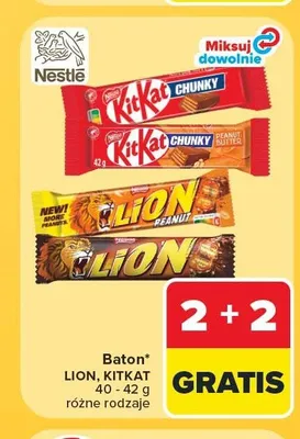 Baton Lion promocja w Carrefour Market