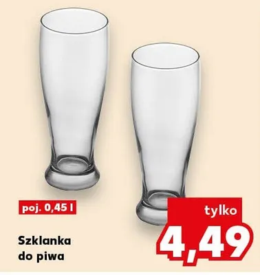 Szklanka do piwa Spice & Soul promocja w Kaufland